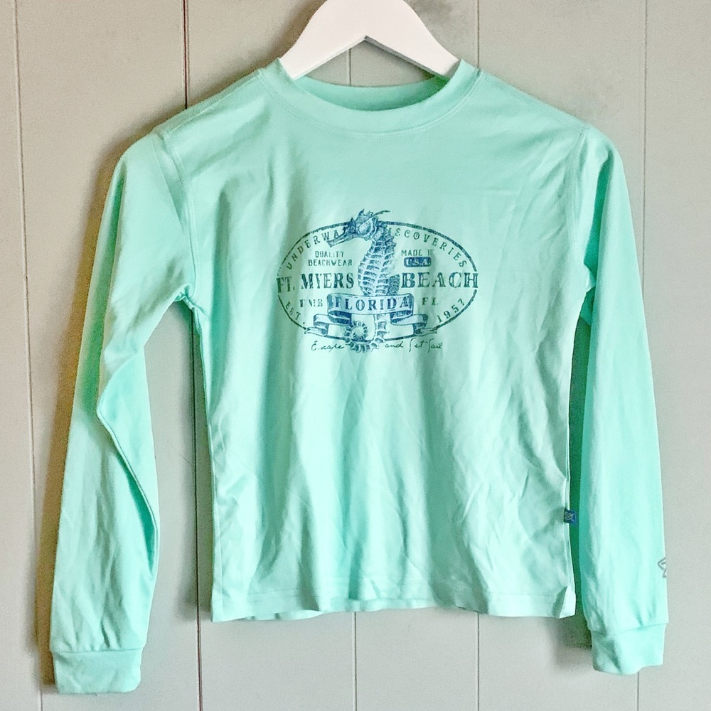 Banana Boat Kids Long Sleeve UPF 50+ Protection Breathable Performance Rashguard